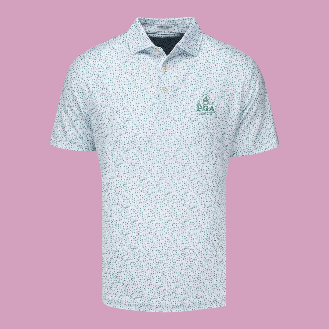 Peter Millar 2026 PGA Championship Cheers Performance Jersey Polo White