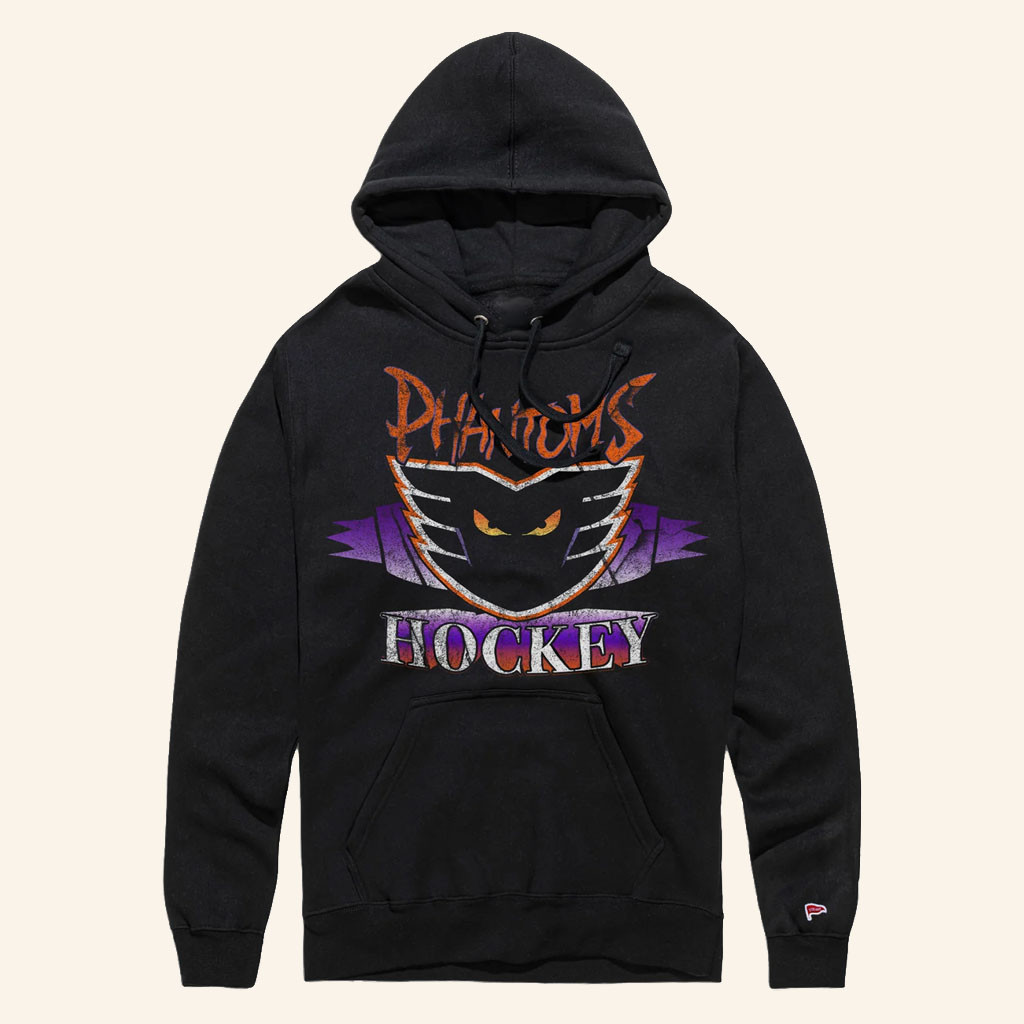 Phan Merch 2026 Phantoms Throwback Banner Hoodie Phantoms Hockey Hoodie Gift For BFF