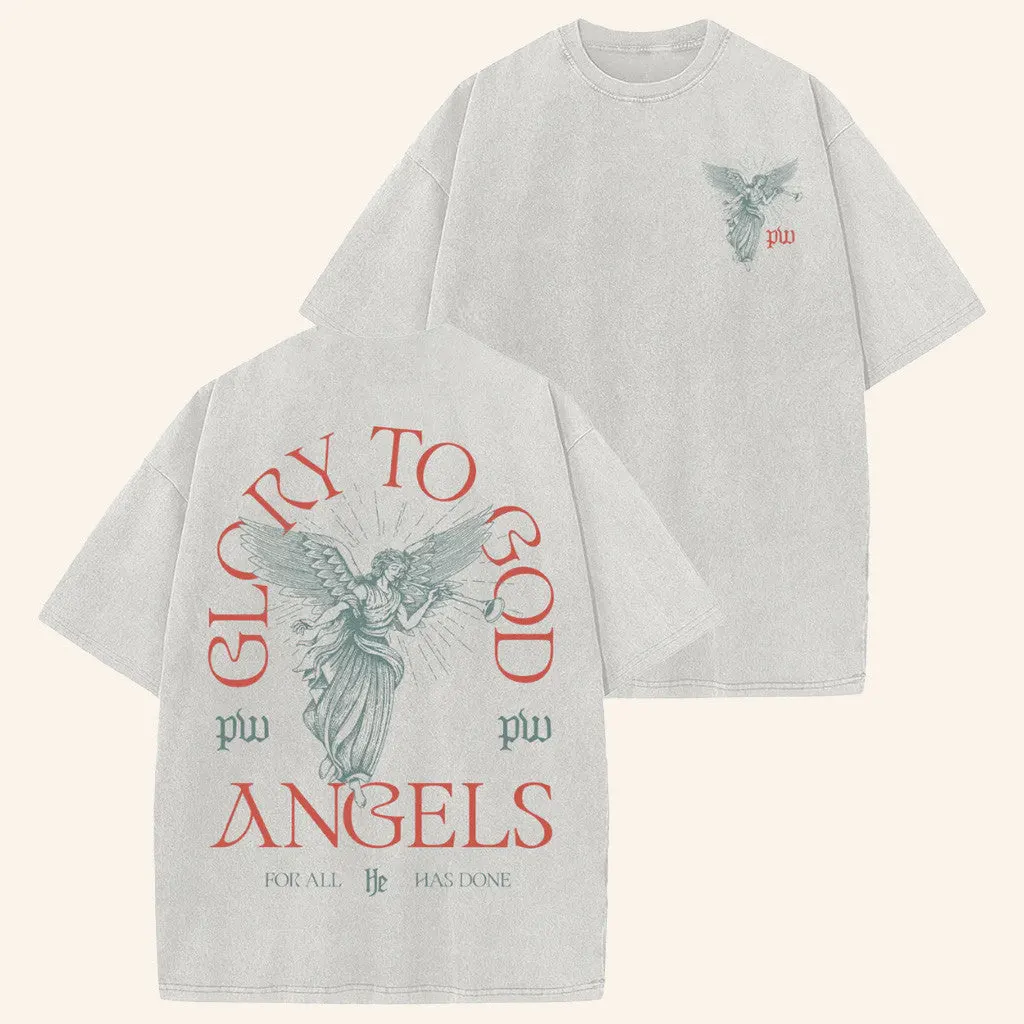 Phil Wickham Merch Glory To God Angels TShirt Best Gifts For Dudes