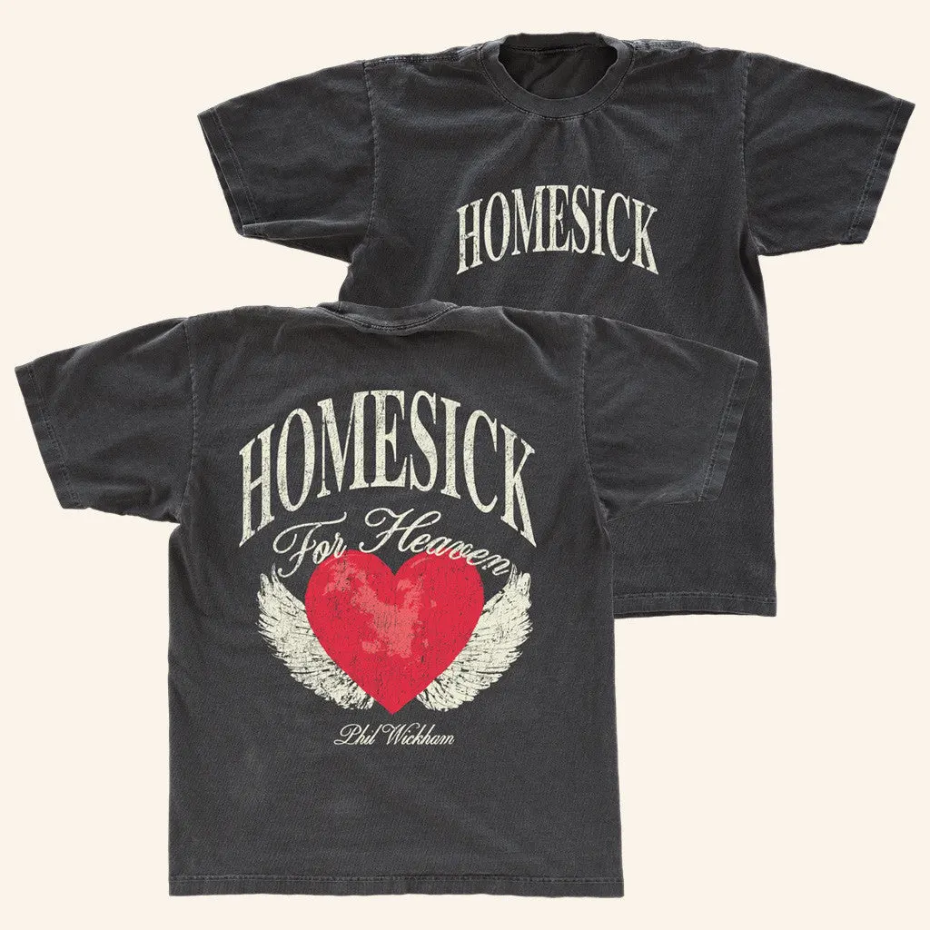 Phil Wickham Merch Heart Ache TShirt Homesick For Heaven Shirt Best Gifts For Her