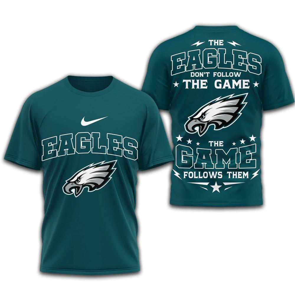 Philadelphia Eagles 2026 NFL Rule The Field Limited 3D T Shirt