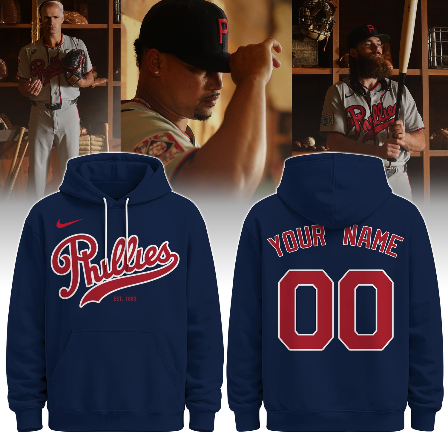 Philadelphia Phillies 2026 Field Of Dreams Stadium Limited Edition Pullover Hoodie