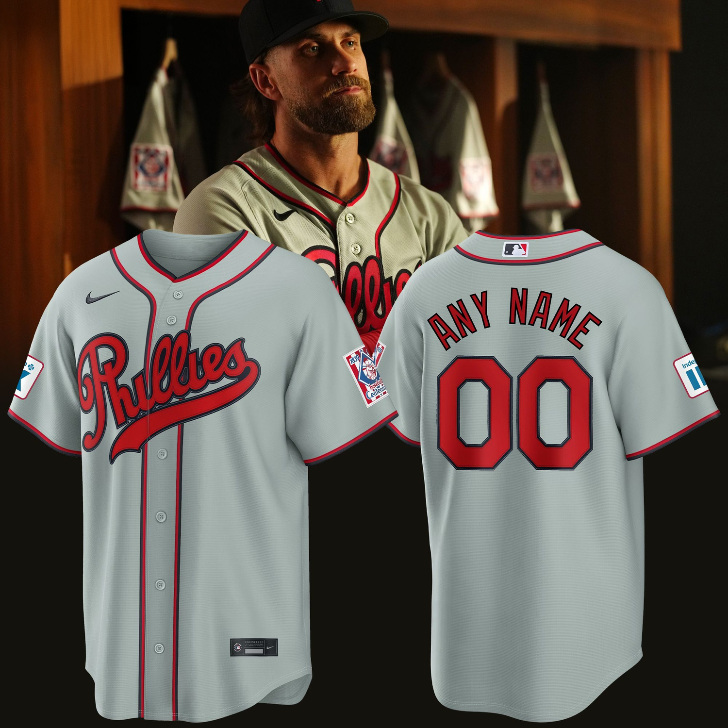 Philadelphia Phillies 2026 MLB Field Of Dreams Game Baseball Jersey