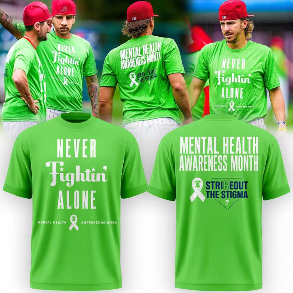 Philadelphia Phillies Mental Health Awareness Month 2026 T Shirt