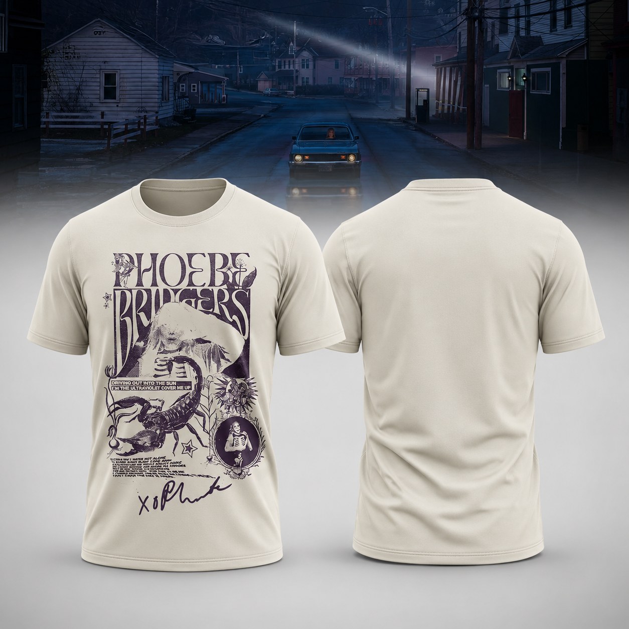 Phoebe Bridgers The Lost Tour Premium Fan Apparel Collection
