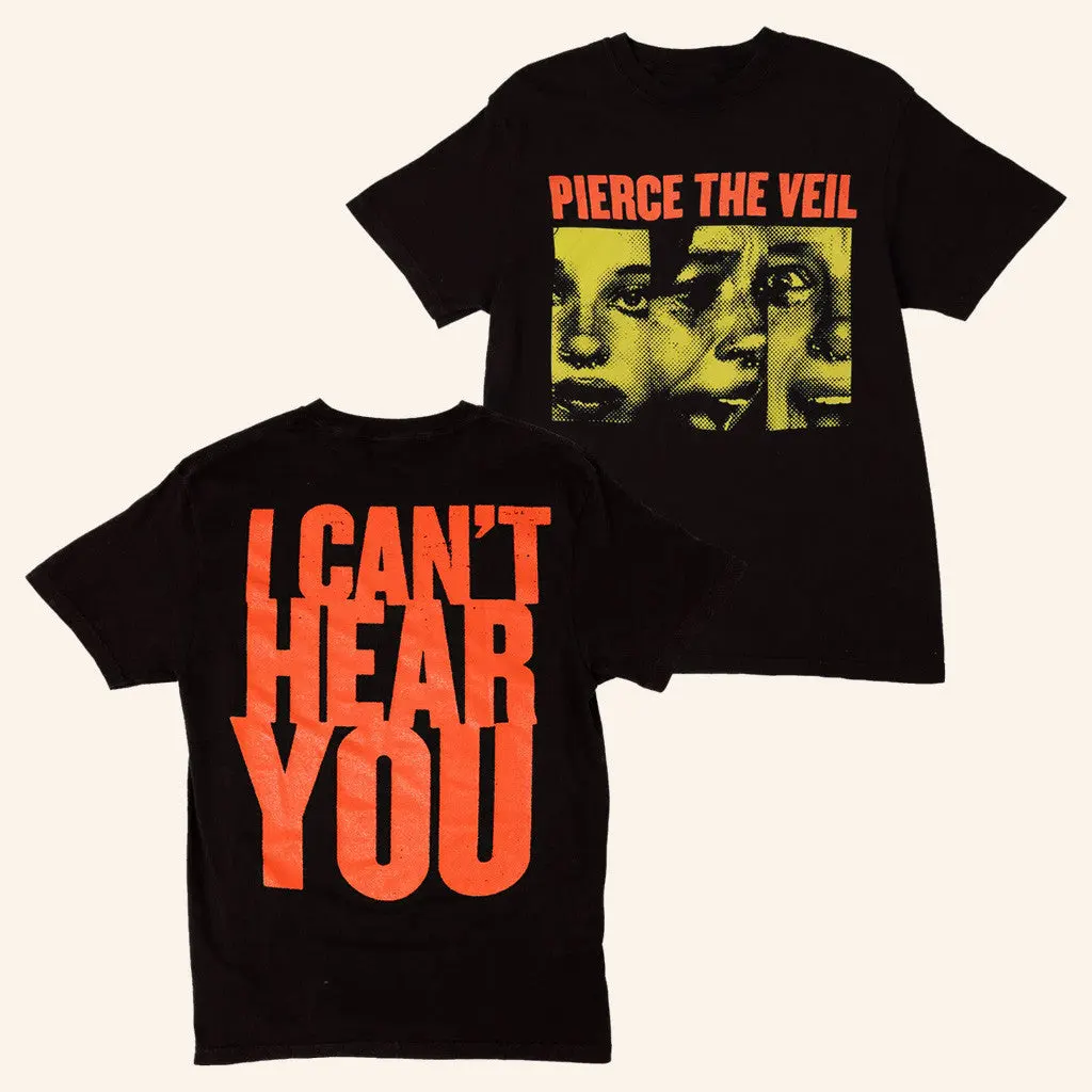 Pierce The Veil Merch I Cant Hear You Tour TShirt II Gifts For Boyfriend