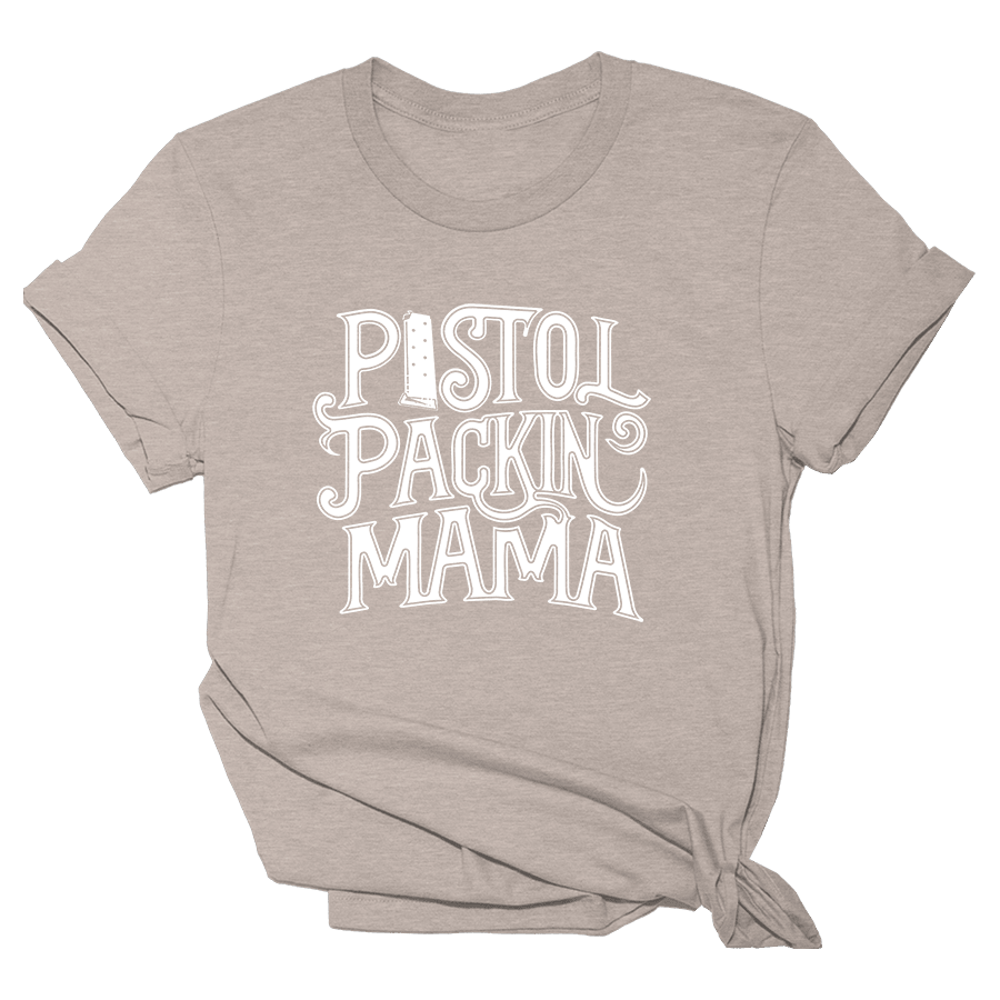 Pistol Packin Mama Shirt 2Nd Amendment Support 2A TShirt Gifts For Women