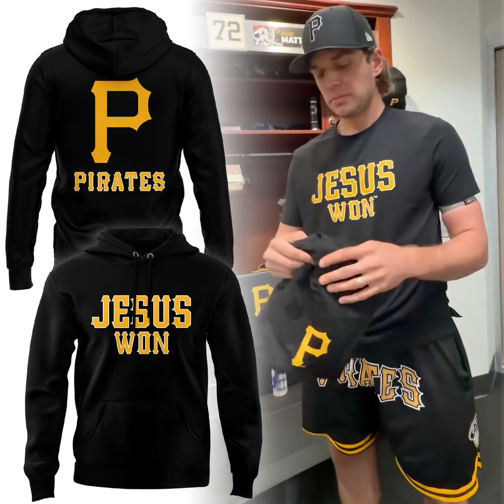 Pittsburgh Pirates Jesus Won Limited Edition Hoodie 2026