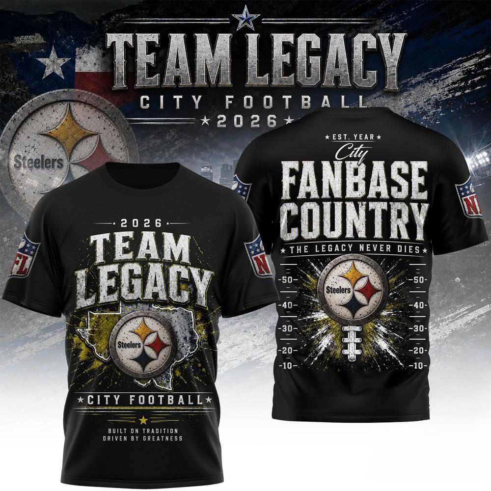 Pittsburgh Steelers NFL Gridiron Dynasty Limited Edition 3D Fan Shirt