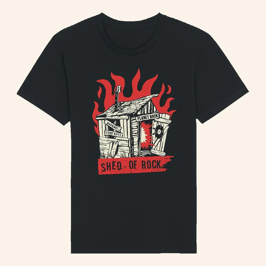 Planet Rock Merch Shed Of Rock TShirt Gifts For Fans