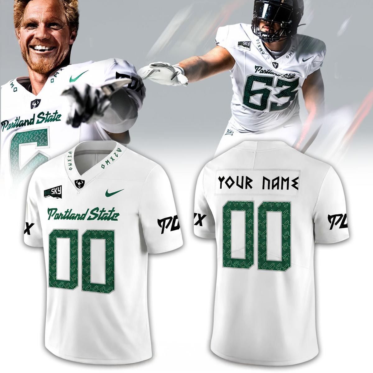 Portland State Vikings Battle Axe 2026 Personalized Football Jersey College Game Day Edition 2 - Unicasport Portland State Vikings Battle Axe 2026 Personalized Football Jersey College Game Day Edition
