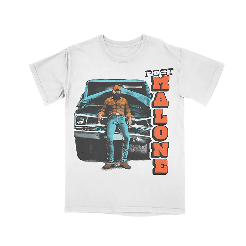 Post Malone Tour Merch 2025 F1 Trillion Truck TShirt Best Fathers Day Gifts