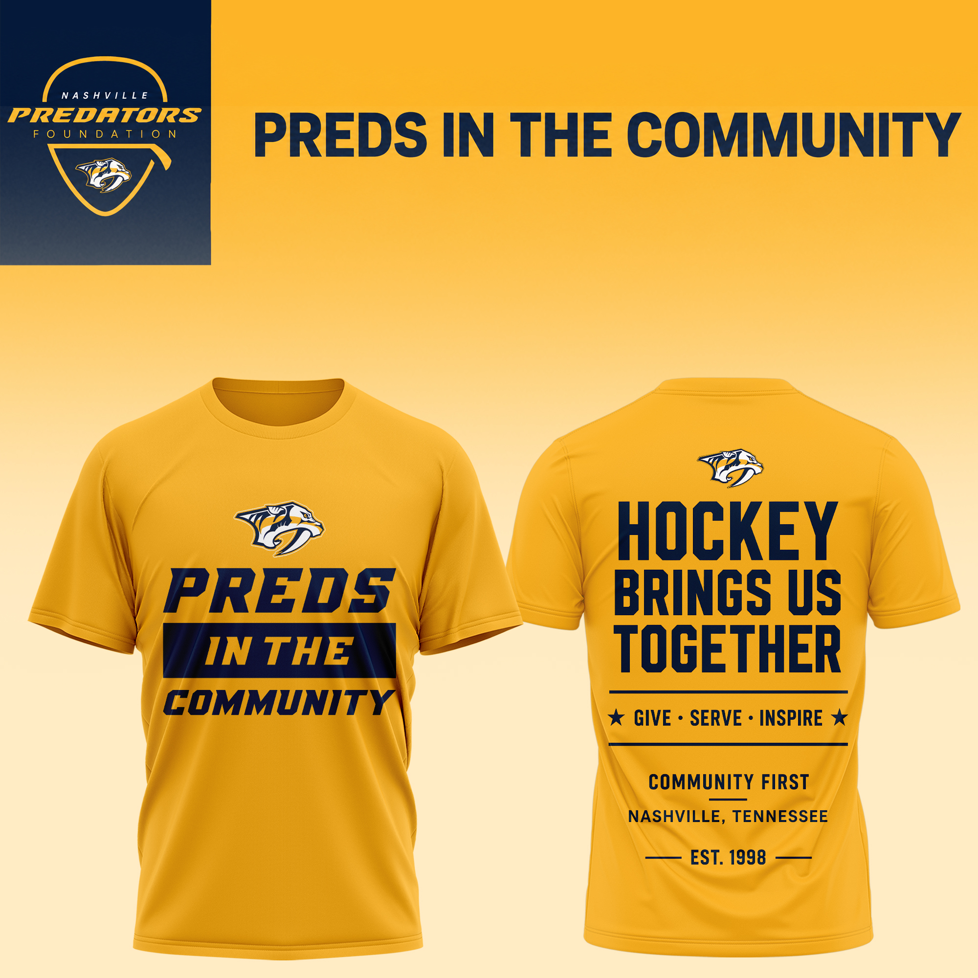 Preds In The Community Foundation Graphic T Shirt Collector Edition