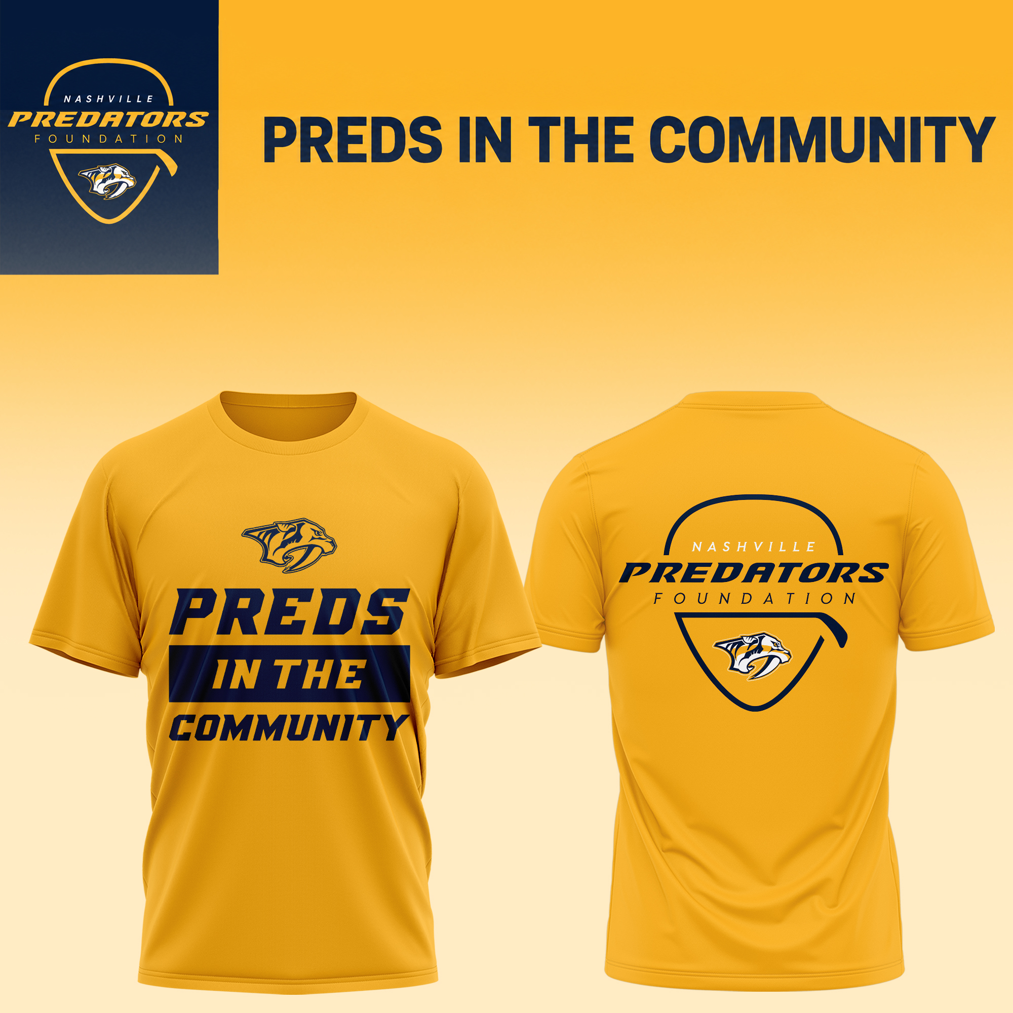 Preds In The Community Foundation Graphic T Shirt Premium Edition