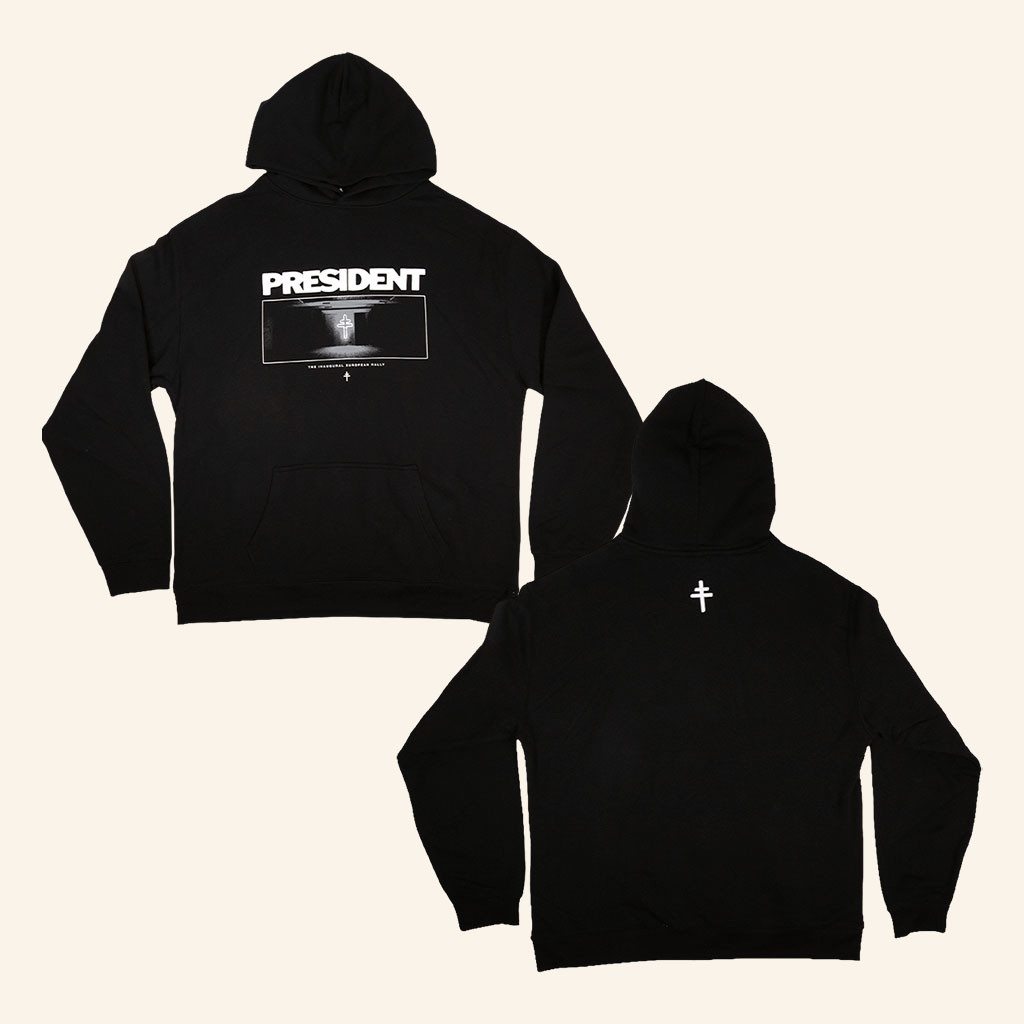 President Band Merch 2026 Inaugural EU Rally Hoodie President Hoodie Gifts For Music Fans