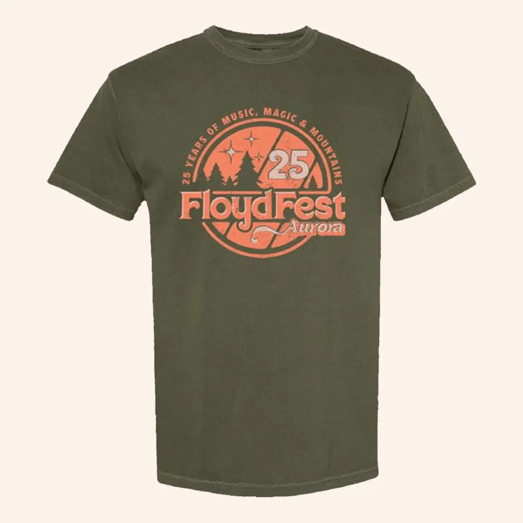 Press Press Merch Floydfest 25 Years Of Music Magic Mountains TShirt Gifts For Dad