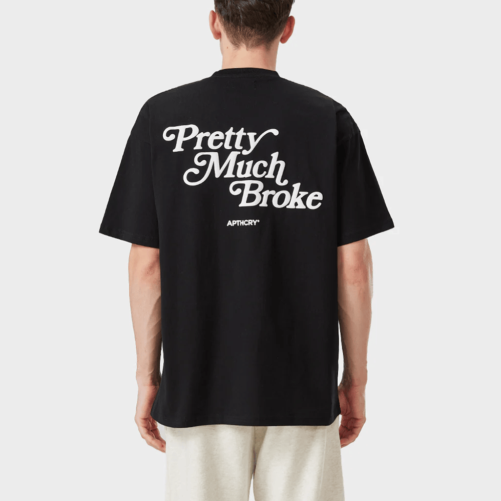 Pretty Much Broke Merch Pretty Much Broke TShirt First Fathers Day Birthday Gift for Husband