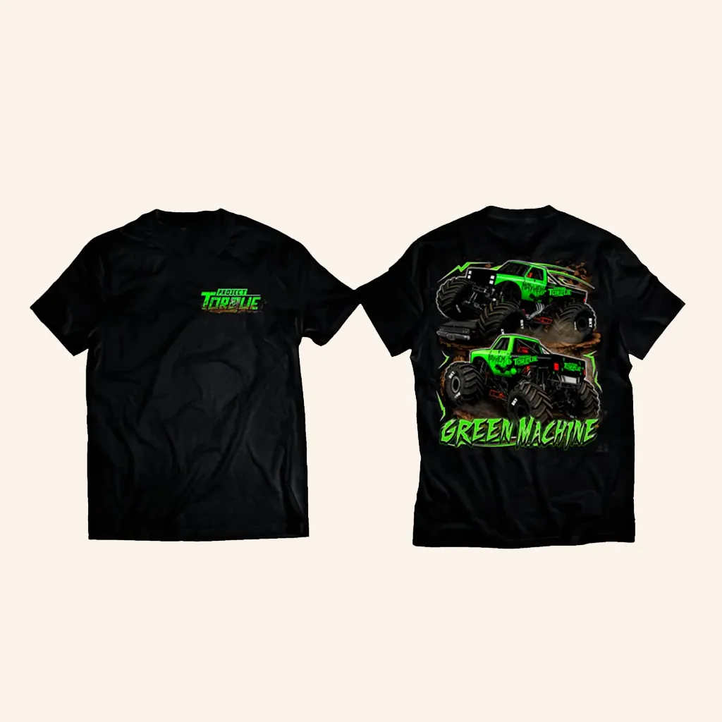 Project Torque Garage Merch Monster Truck TShirt Christmas Gifts For Him