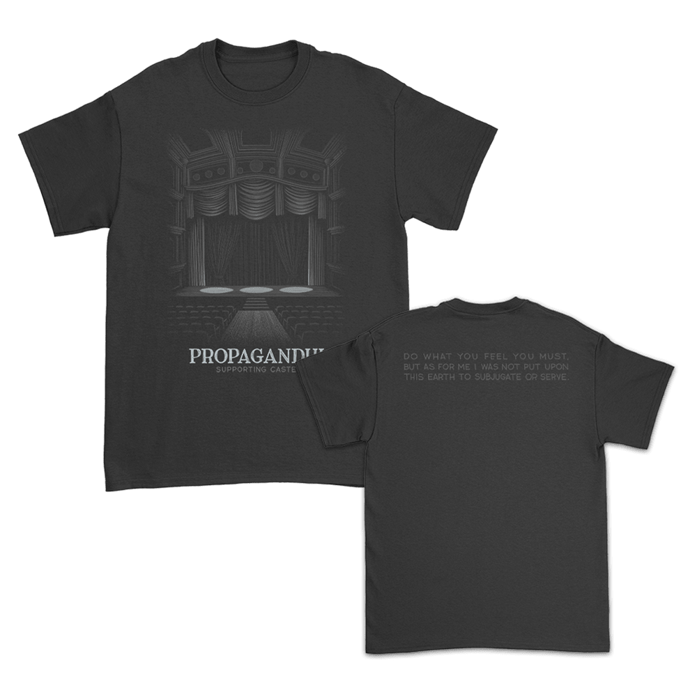 Propagandhi Merch Propagandhi Supporting Caste Stage TShirt Gifts For Band Fans