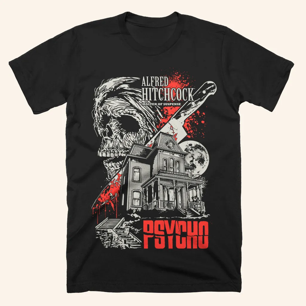 Psycho Check In Relax Take A Shower TShirt Halloween Apparel Present For Him