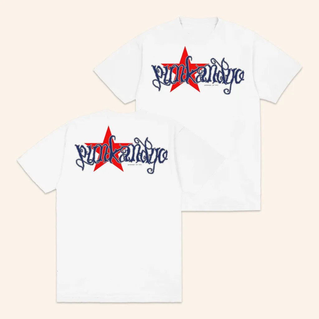 Punkandyo Merch All Star White TShirt Gift Ideas For Boyfriend