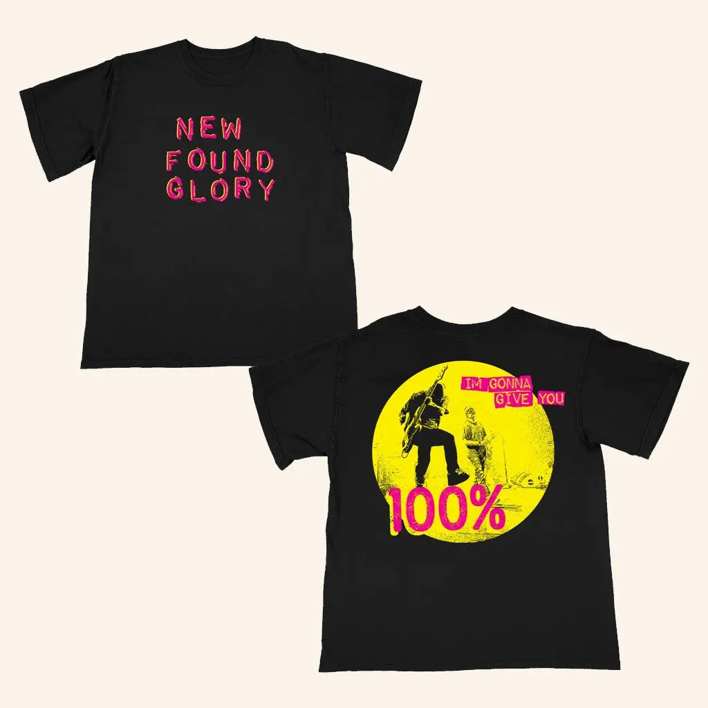 Pure Noise Merch New Found Glory 100 Black TShirt Presents For Dad