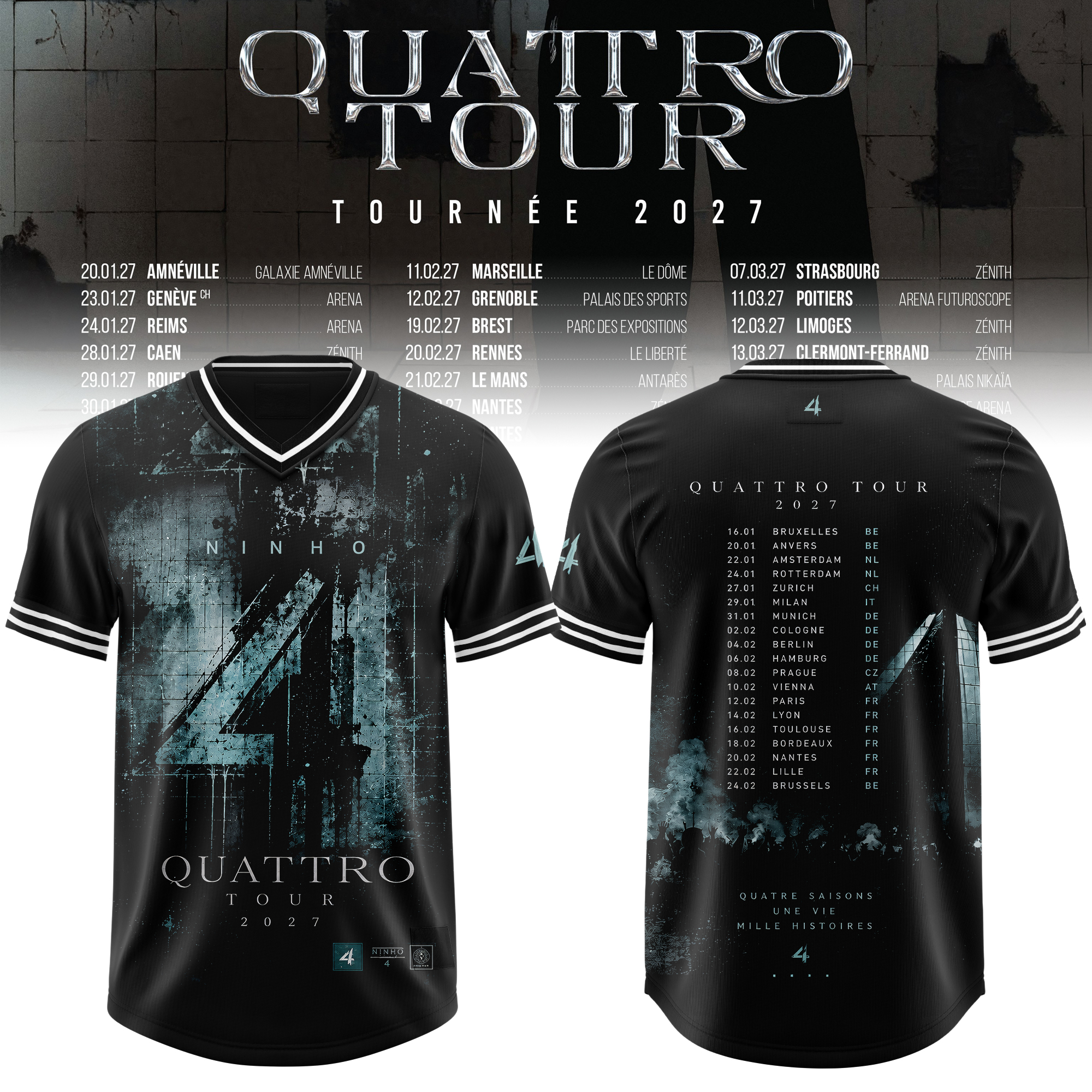 QUATTRO Tour Limited Official Fan Collection