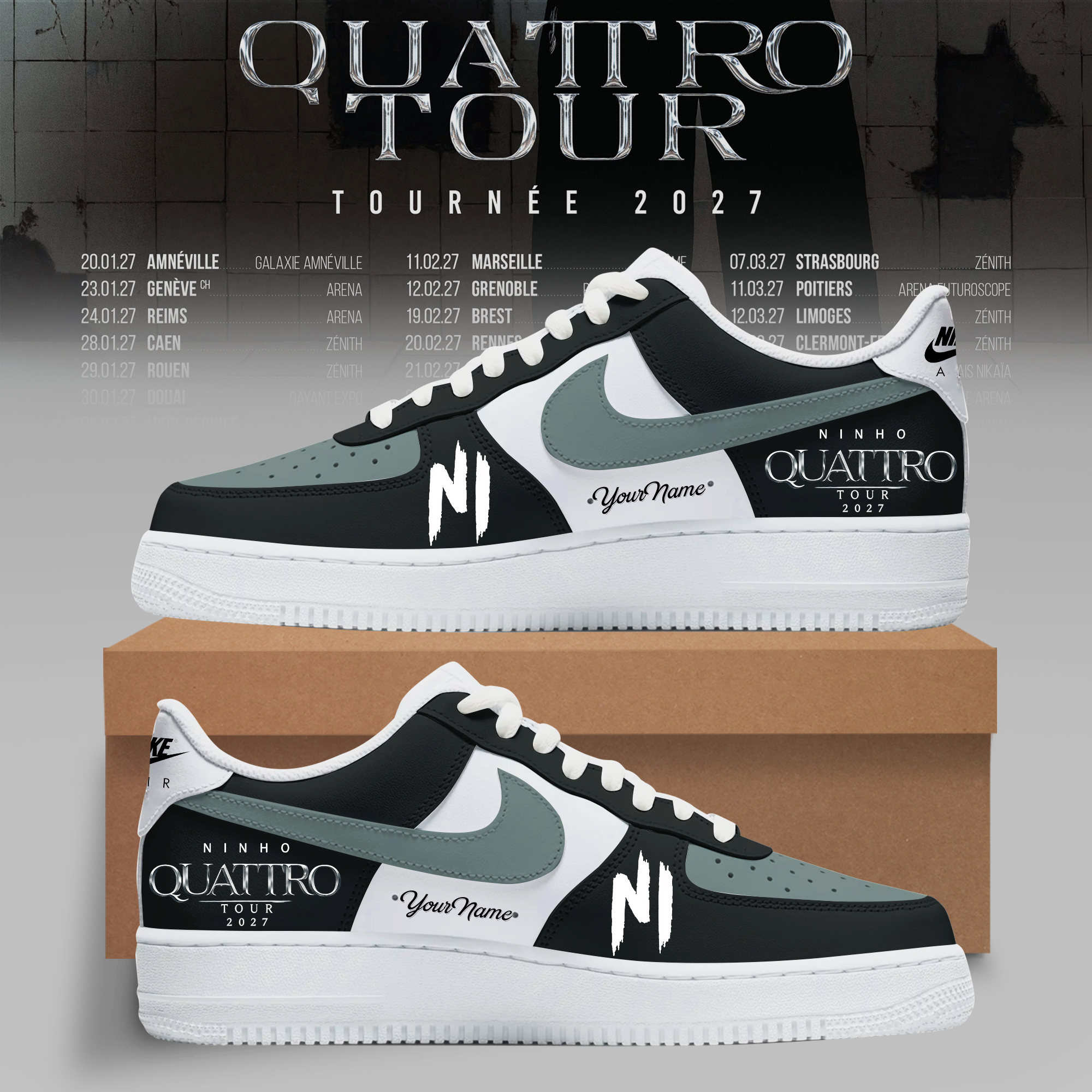 QUATTRO Tour Official Merchandise Collection