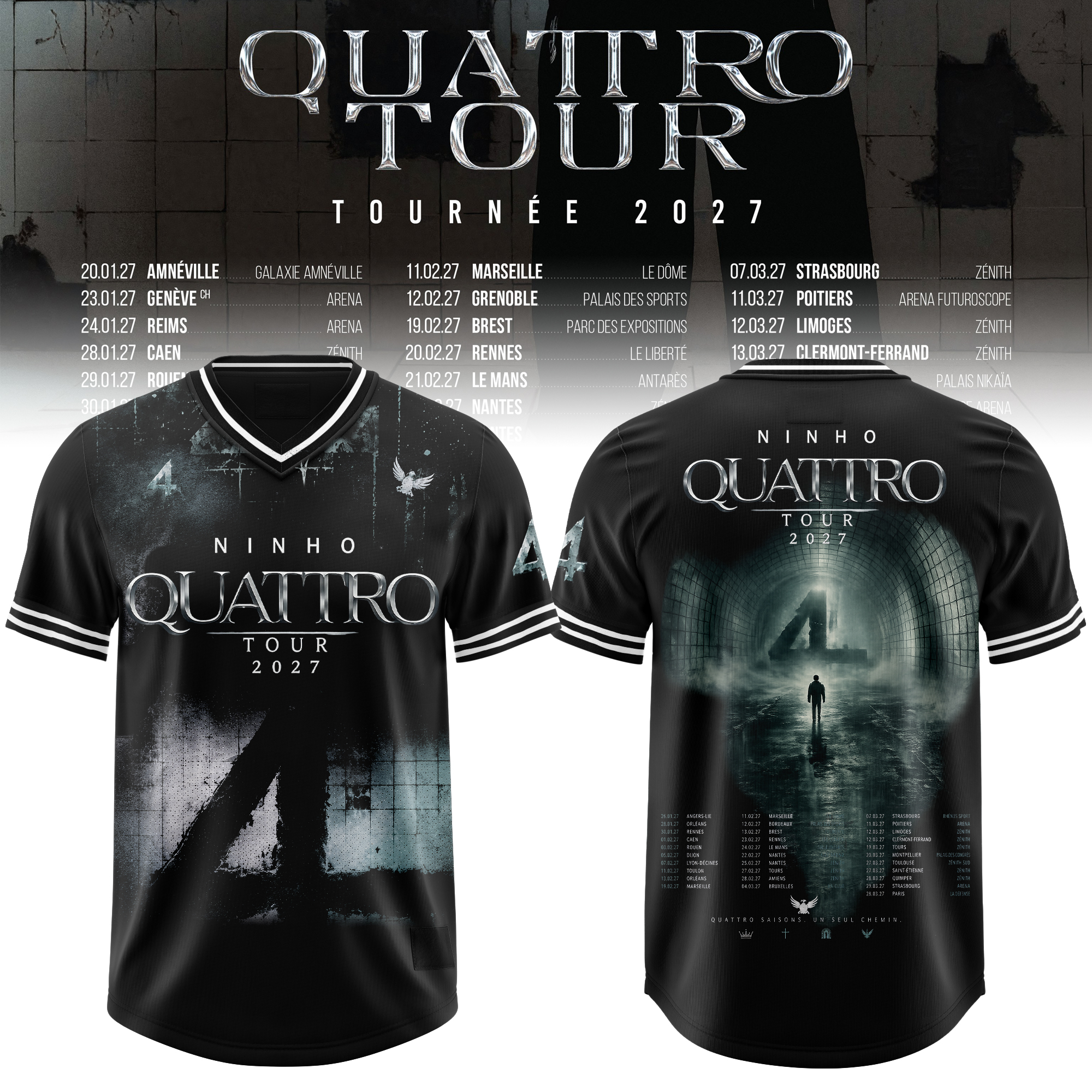 QUATTRO Tour Premium Concert Merchandise Collection