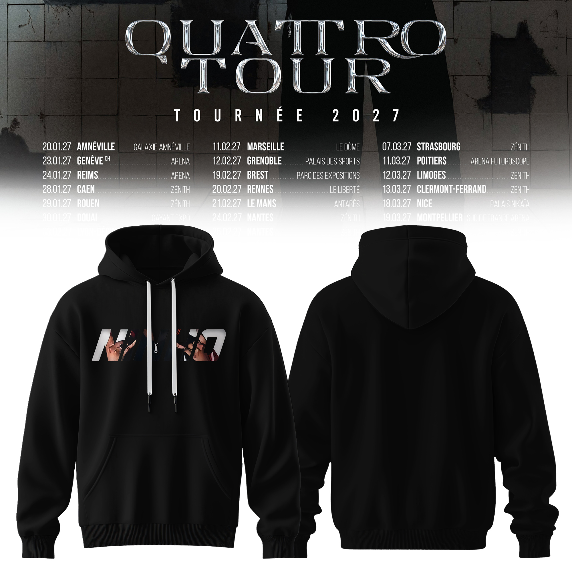 QUATTRO Tour Premium Limited Edition Hoodie Collection
