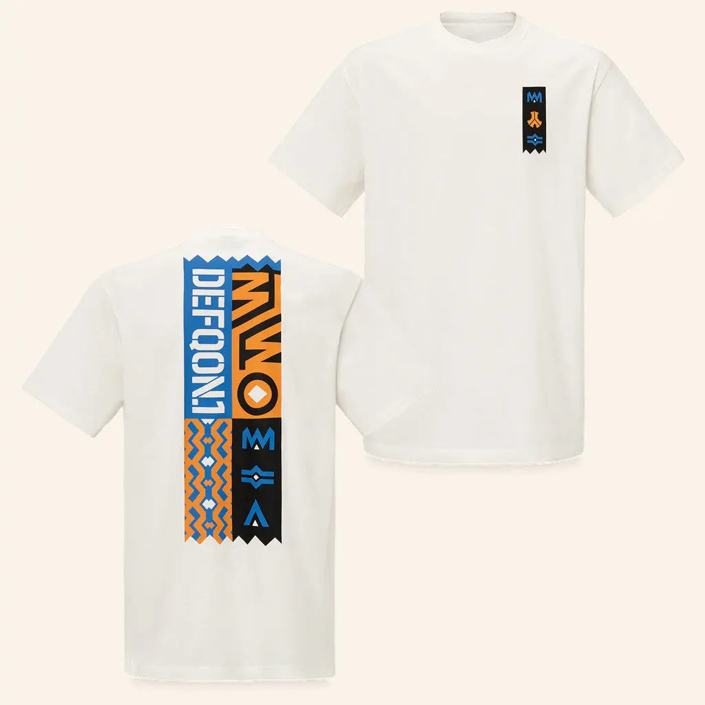 Qdance Merch Defqon1 Offwhite Loose Fit TShirt Gifts For Friends