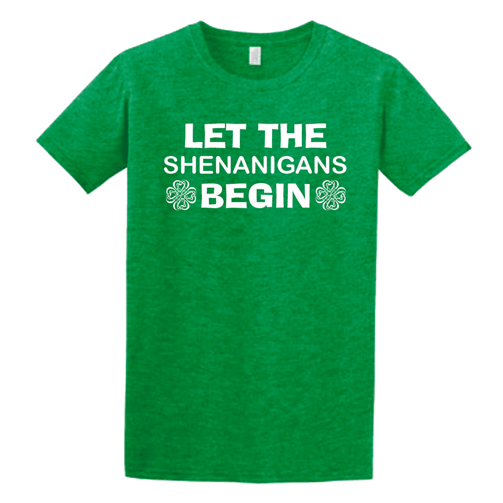 Quinn Pratt Merch Let The Shenanigans Begin TShirt Funny Gifts For Irish