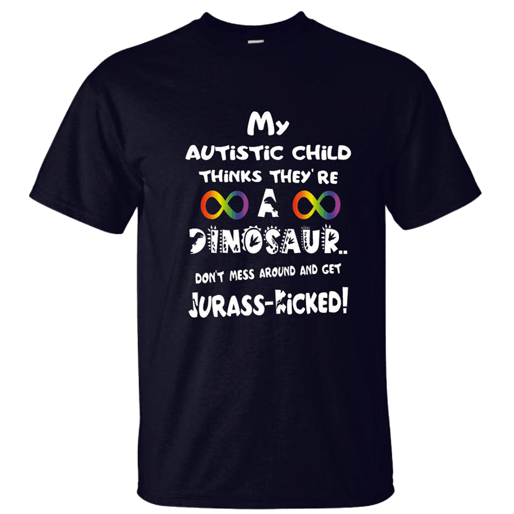 Quinn Pratt Merch My Autistic Child Thinks Theyre A Dinosaur TShirt Gifts For Fans