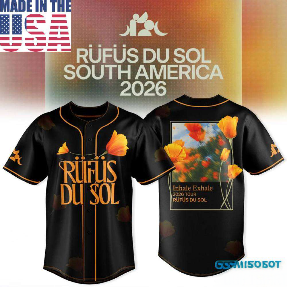 RÜFÜS DU SOL Inhale Exhale Collection 2026 Limited Tour Jersey