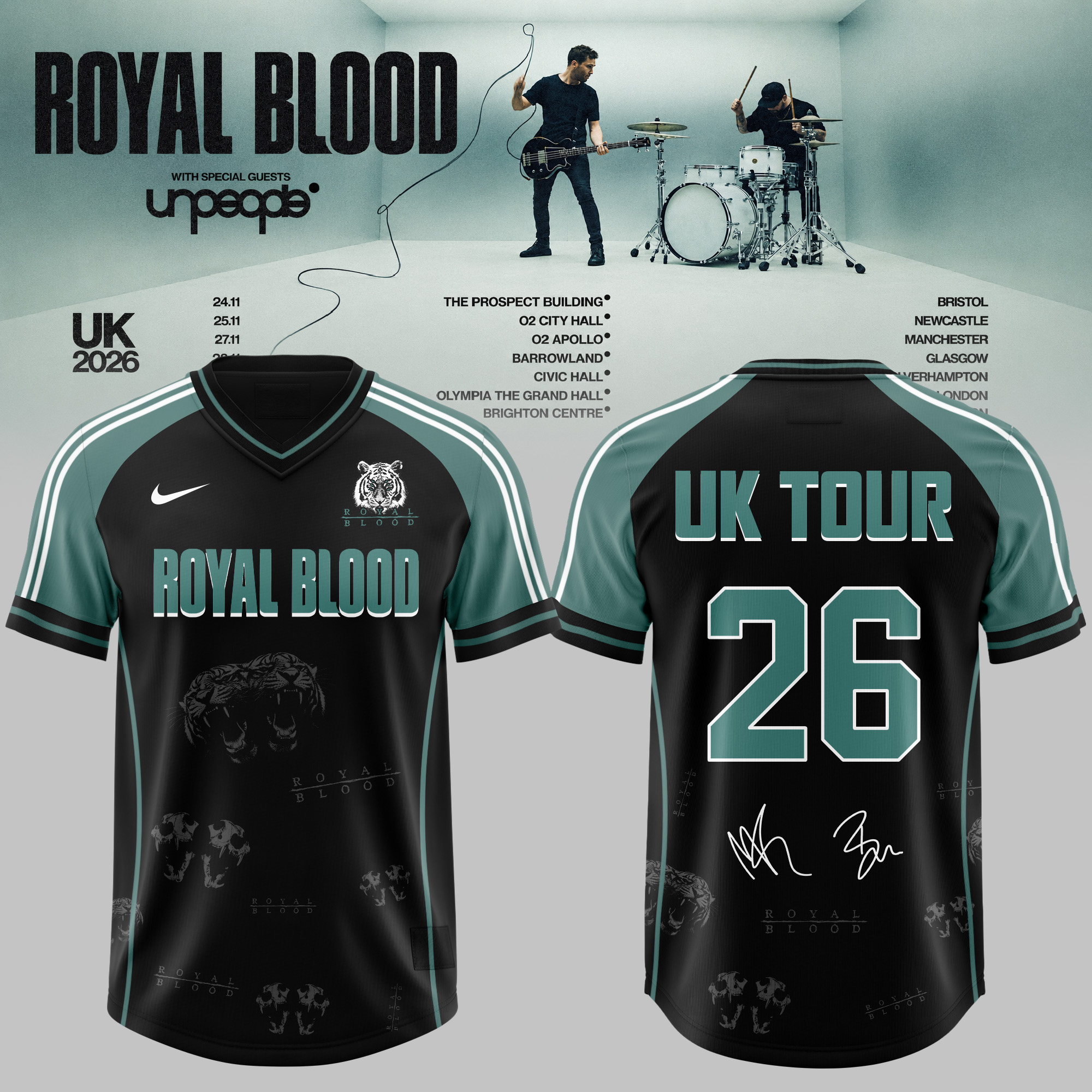 RB UK 2026 Limited Edition Jersey Concert Tour Music Fan Apparel 2 - Unicasport RB UK 2026 Limited Edition Jersey Concert Tour Music Fan Apparel