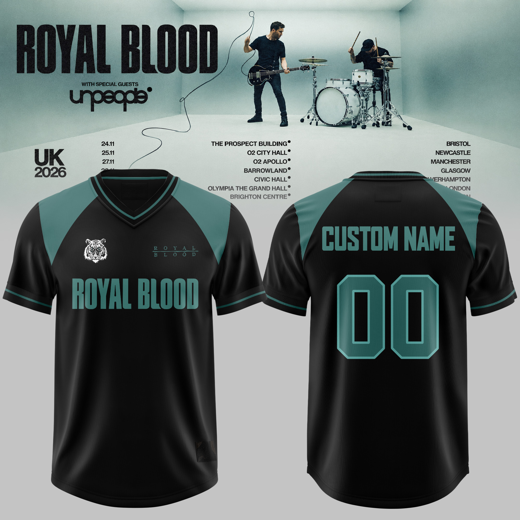 RB UK 2026 Tour Jersey Concert Music Fan Apparel 1 - Unicasport RB UK 2026 Tour Jersey Concert Music Fan Apparel