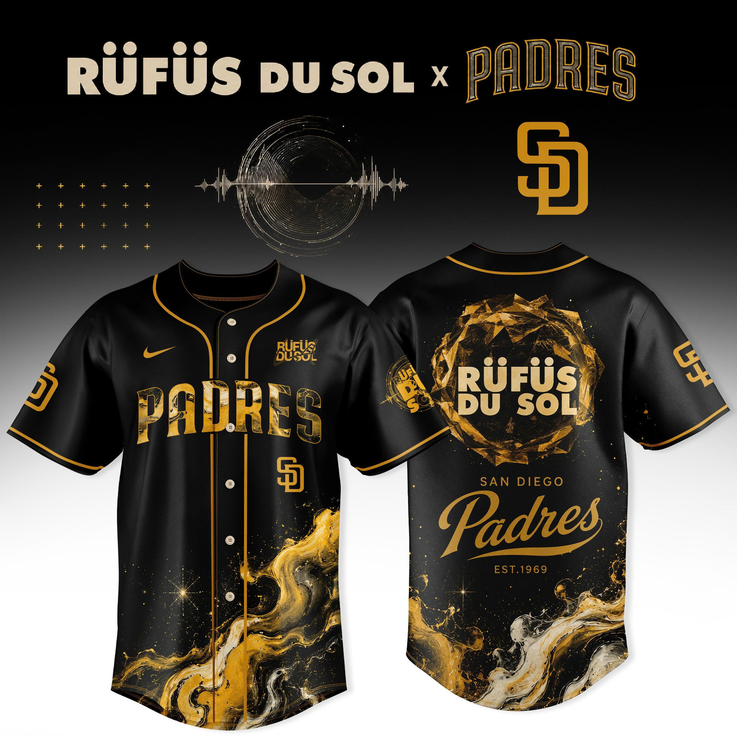 RUFUS DU SOL x San Diego Edition Limited Baseball Jersey