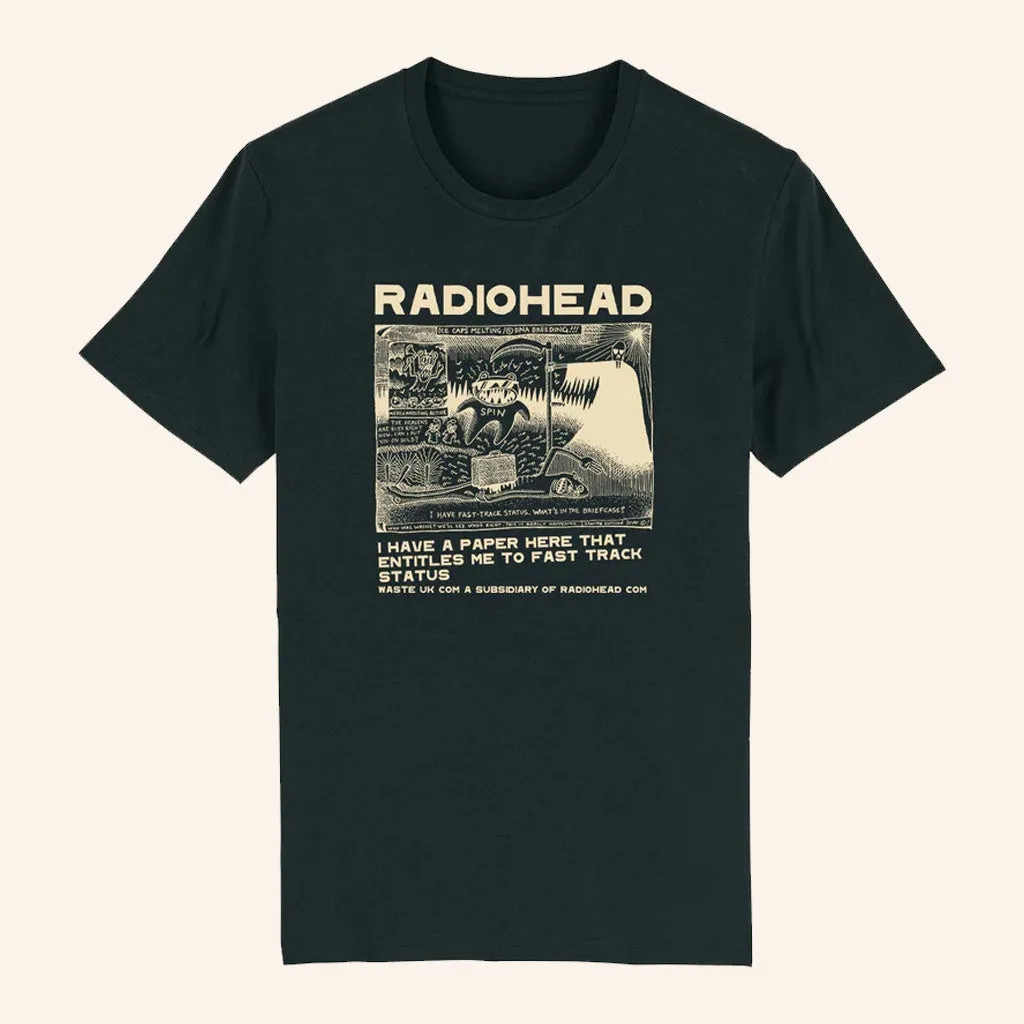 Radiohead Merch Ice Caps TShirt Gifts For Boyfriend