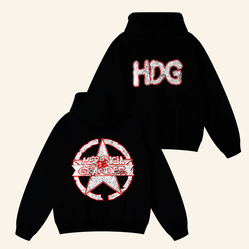 Rancho Humilde Merch 2026 Herencia De Grandes Black Star Hoodie HDG Hoodie Gifts For Him