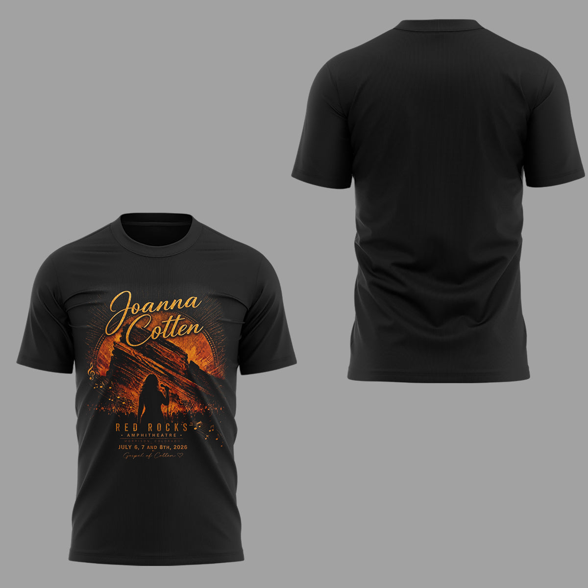 Red Rocks Amphitheatre Music Lover Graphic T Shirt