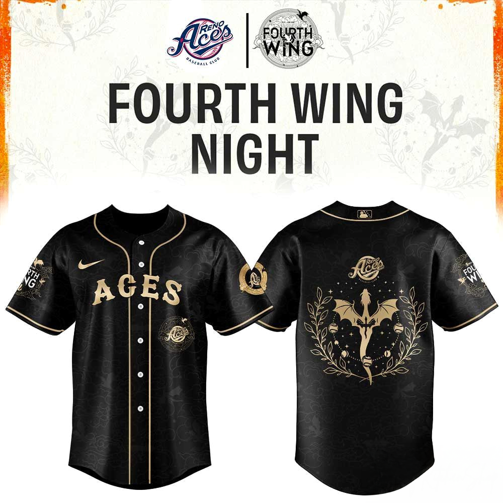 Reno Aces Fourth Wings Night 2026 Limited Baseball Jersey