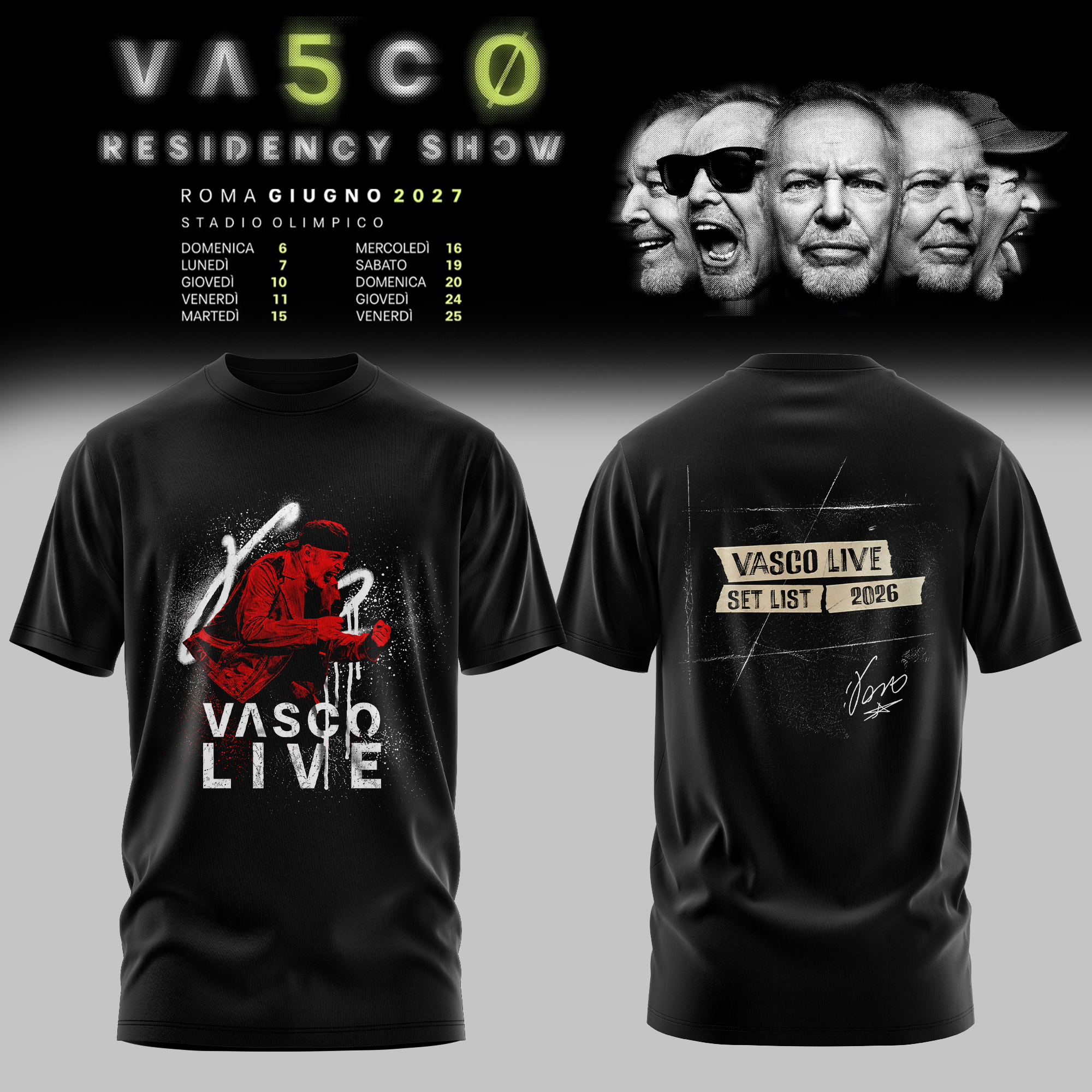 Residency Show 2027 Collector Edition Graphic T Shirt