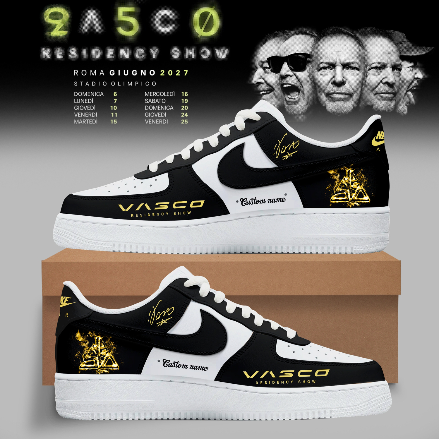 Residency Show 2027 Limited Edition Air Force 1 Sneakers Collector Edition