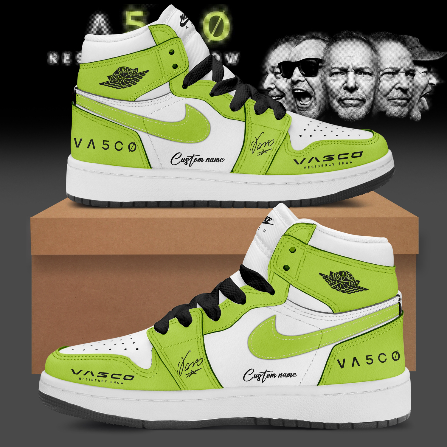 Residency Show 2027 Limited Edition Air Jordan 1 Sneakers Fan Collection