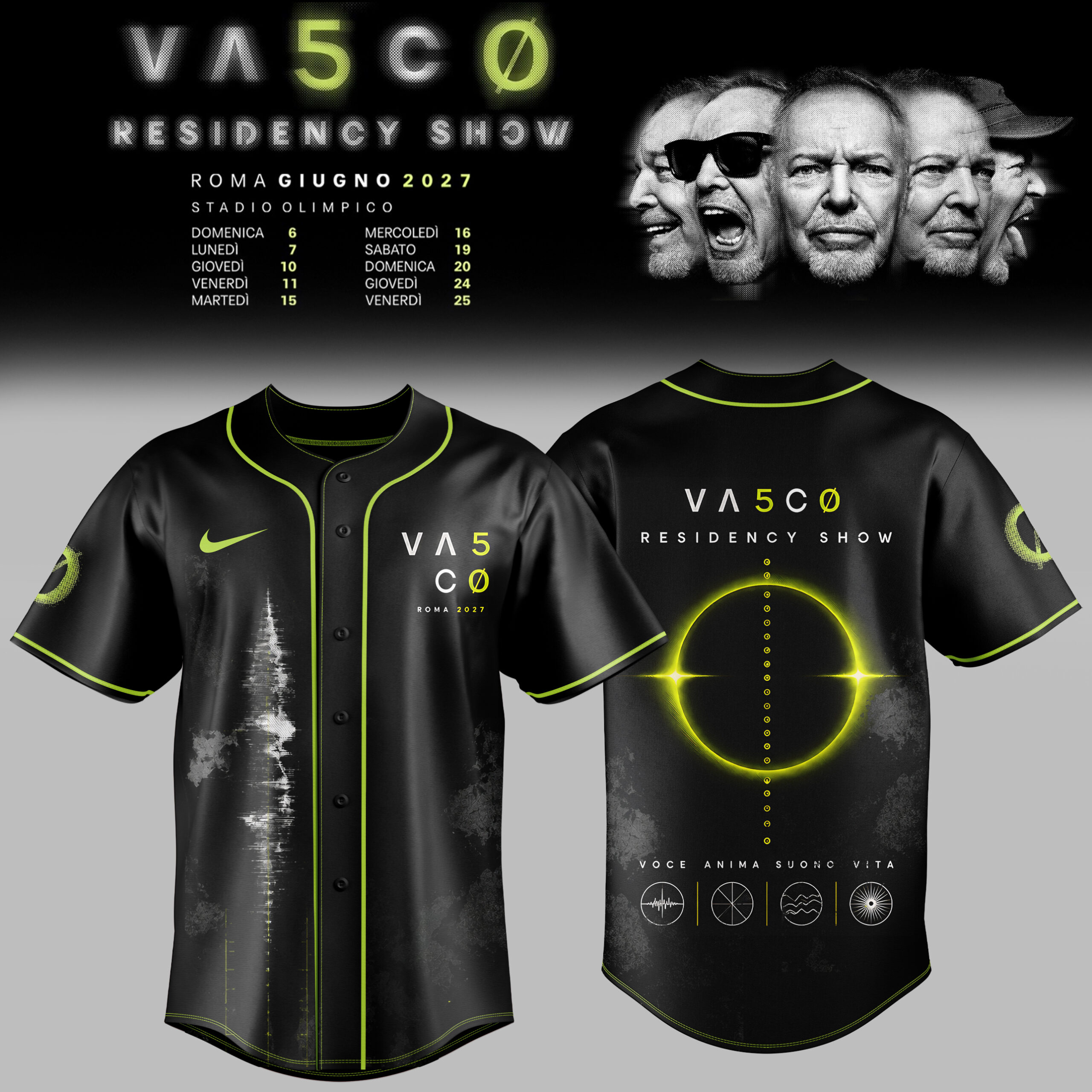 Residency Show 2027 Limited Edition Baseball Jersey