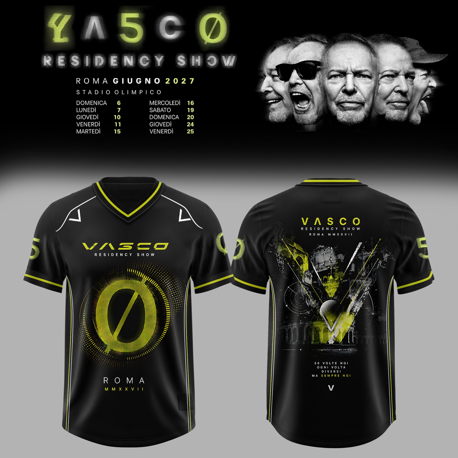 Residency Show 2027 Limited Edition Football Jersey Collection