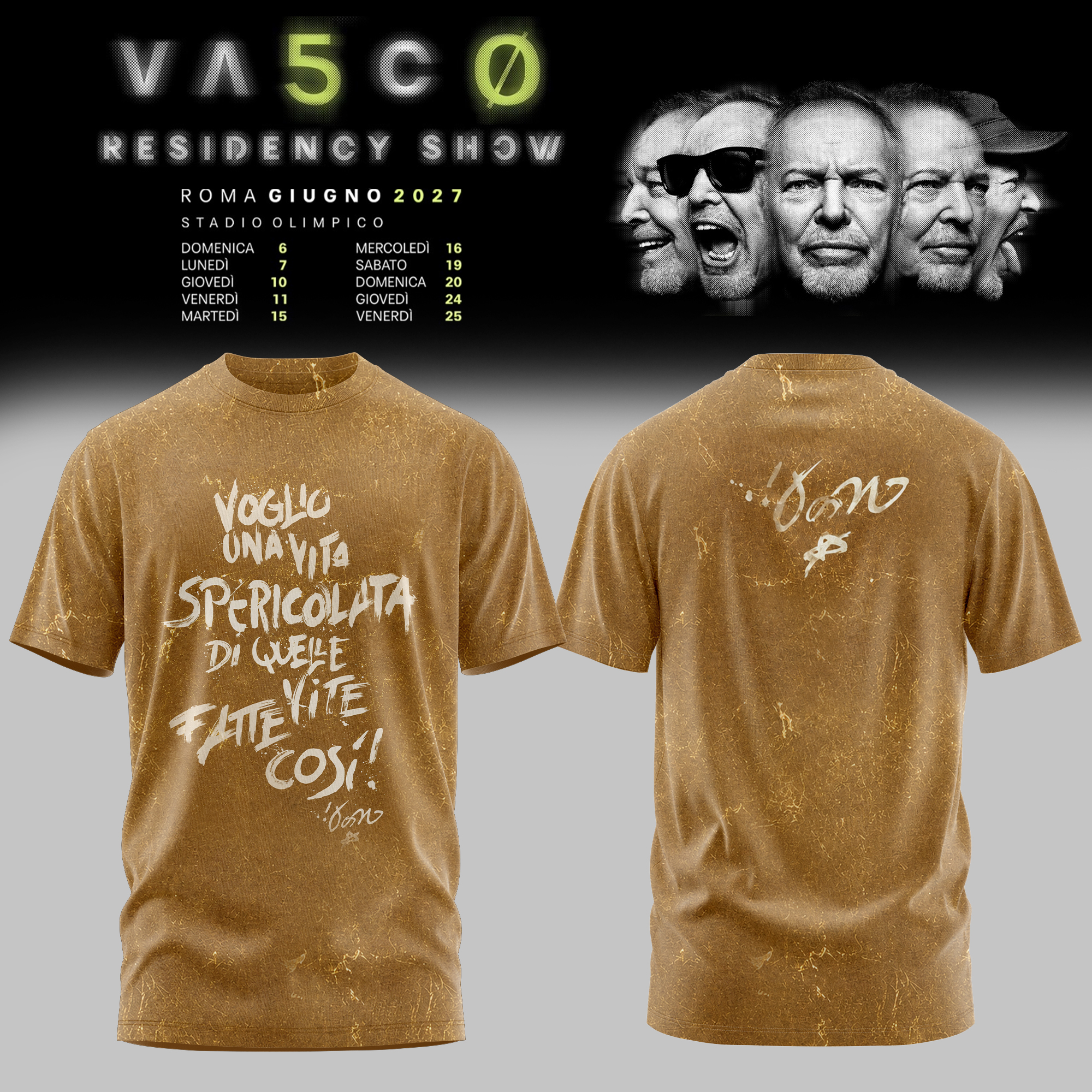 Residency Show 2027 Limited Edition Graphic T Shirt