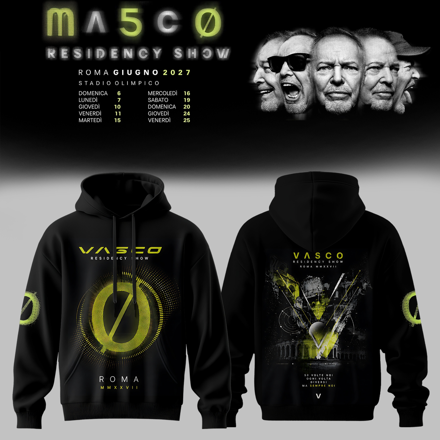 Residency Show 2027 Limited Edition Official Tour Hoodie