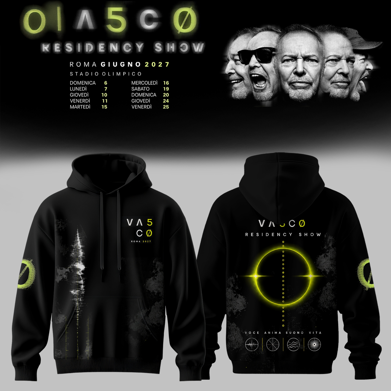 Residency Show 2027 Limited Edition Premium Hoodie Collection