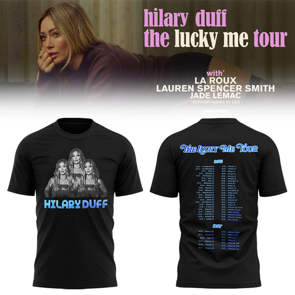Retro Lucky Me Tour 2026 Concert Tee